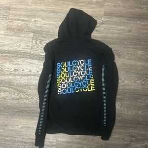 SoulCycle Black studio hoodie